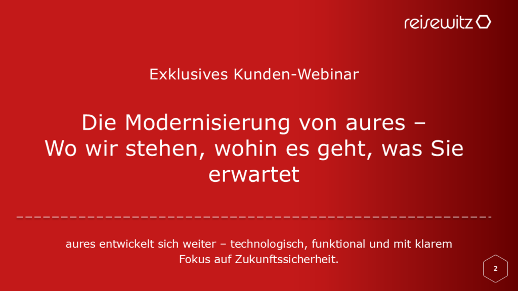 Die Modernisierung von aures